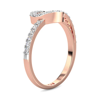 Heart's Symphony Ring-Rose Gold