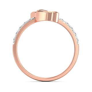 Forever Yours Diamond Ring-Rose Gold