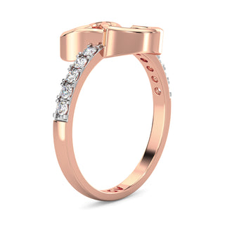 Forever Yours Diamond Ring-Rose Gold