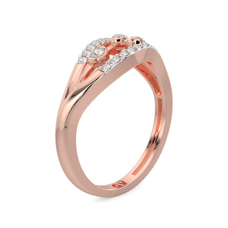 Dew Drop Ring-Rose Gold