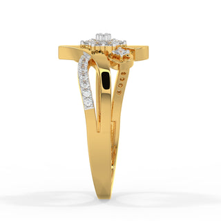 Meadow Diamond Ring-Yellow Gold