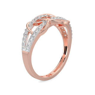 Three Oval Ring-Rose Gold