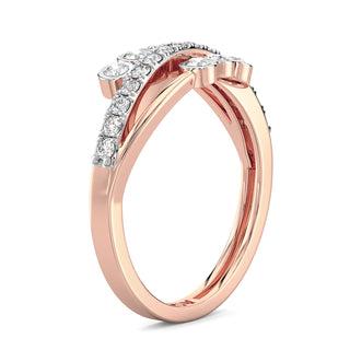 Radiant Reflections Ring-Rose Gold