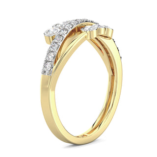 Radiant Reflections Ring-Yellow Gold