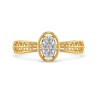 Whisper Diamond Ring-Yellow Gold