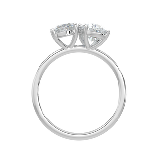 Luminous LGD Solitaire Ring-White Gold