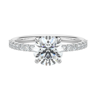 Radiance LGD Solitaire Ring-White Gold