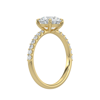 Radiance LGD Solitaire Ring-Yellow Gold