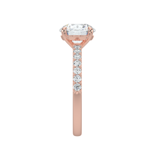 Radiance LGD Solitaire Ring-Rose Gold