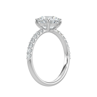 Radiance LGD Solitaire Ring-White Gold