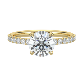 Radiance LGD Solitaire Ring-Yellow Gold