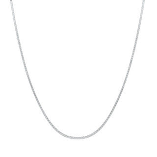 Cascade Diamond Tennis Necklace-White Gold