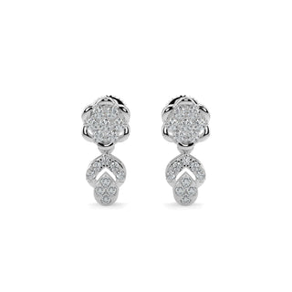 Enchanted Diamond Earrings-White Gold