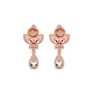 Delicate Charm Earring-Rose Gold