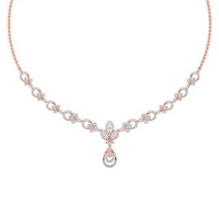 Delicate Charm Necklace-Rose Gold