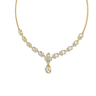 Delicate Charm Necklace-Yellow Gold