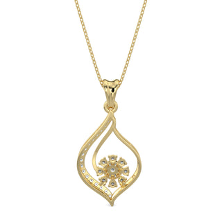 Aurora Pendant-Yellow Gold