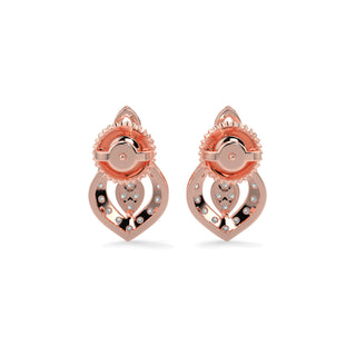Starlite Sparkle Earrings-Rose Gold