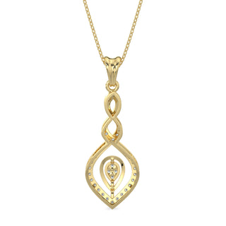 Starlite Sparkle Pendant-Yellow Gold