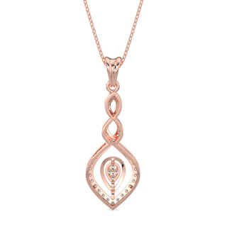 Starlite Sparkle Pendant-Rose Gold