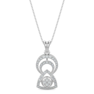 Whisper in Winds Pendant-White Gold