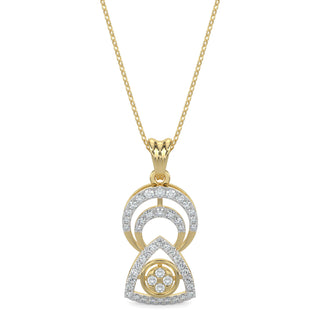 Whisper in Winds Pendant-Yellow Gold