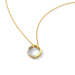 Stellar Diamond Chain Necklace-Yellow Gold