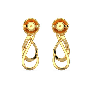 Petite Diamond Earrings-Yellow Gold