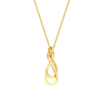 Petite Diamond Chain Necklace-Yellow Gold