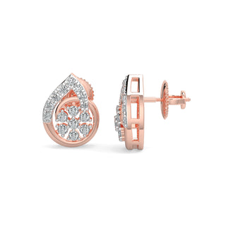 Radiant Earrings-Rose Gold