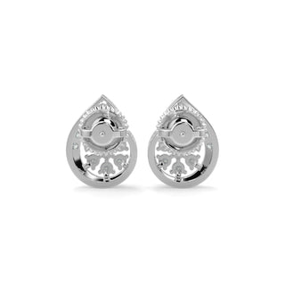 Radiant Earrings-White Gold