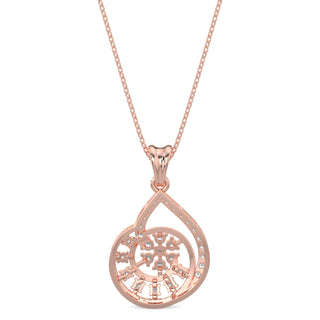 Radiant Pendant-Rose Gold