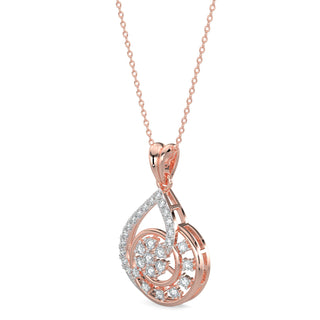 Radiant Pendant-Rose Gold