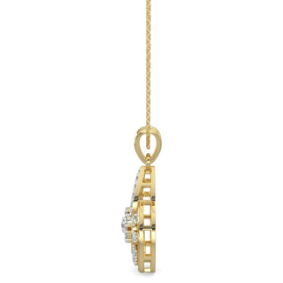 Radiant Pendant-Yellow Gold