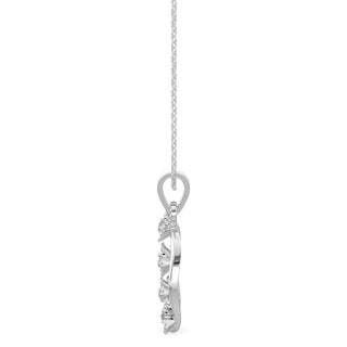 Subtle Shimmers Pendant-White Gold