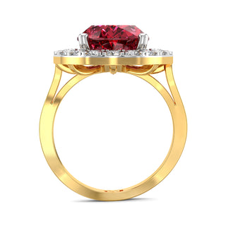 Ruby Radiance Gemstone Ring